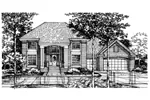 House Plan Front of Home 072D-0575