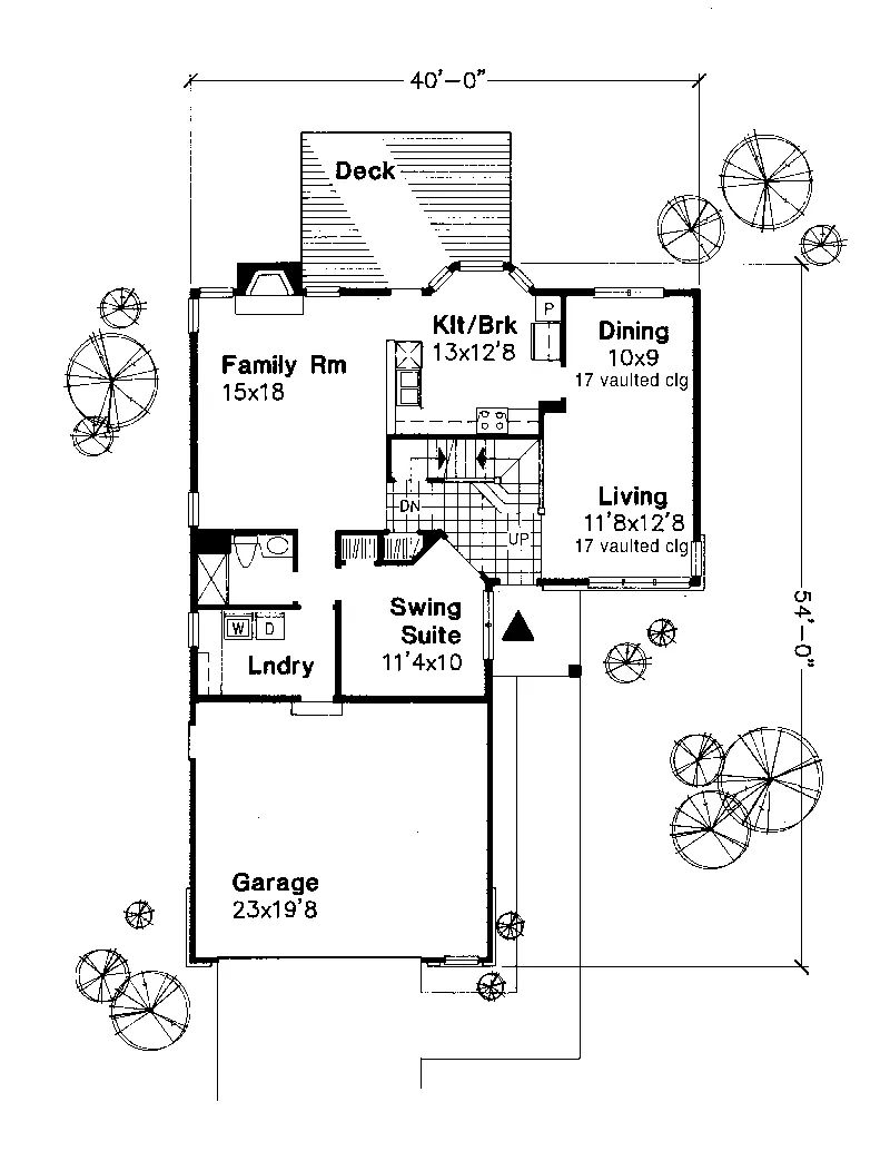 Neoclassical House Plan First Floor - Balsam Lake Traditional Home 072D-0602 - Search House Plans and More