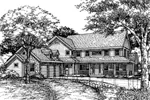 Country House Plan Front of Home - Forest Peak Luxury Rustic Home 072D-0604 - Search House Plans and More