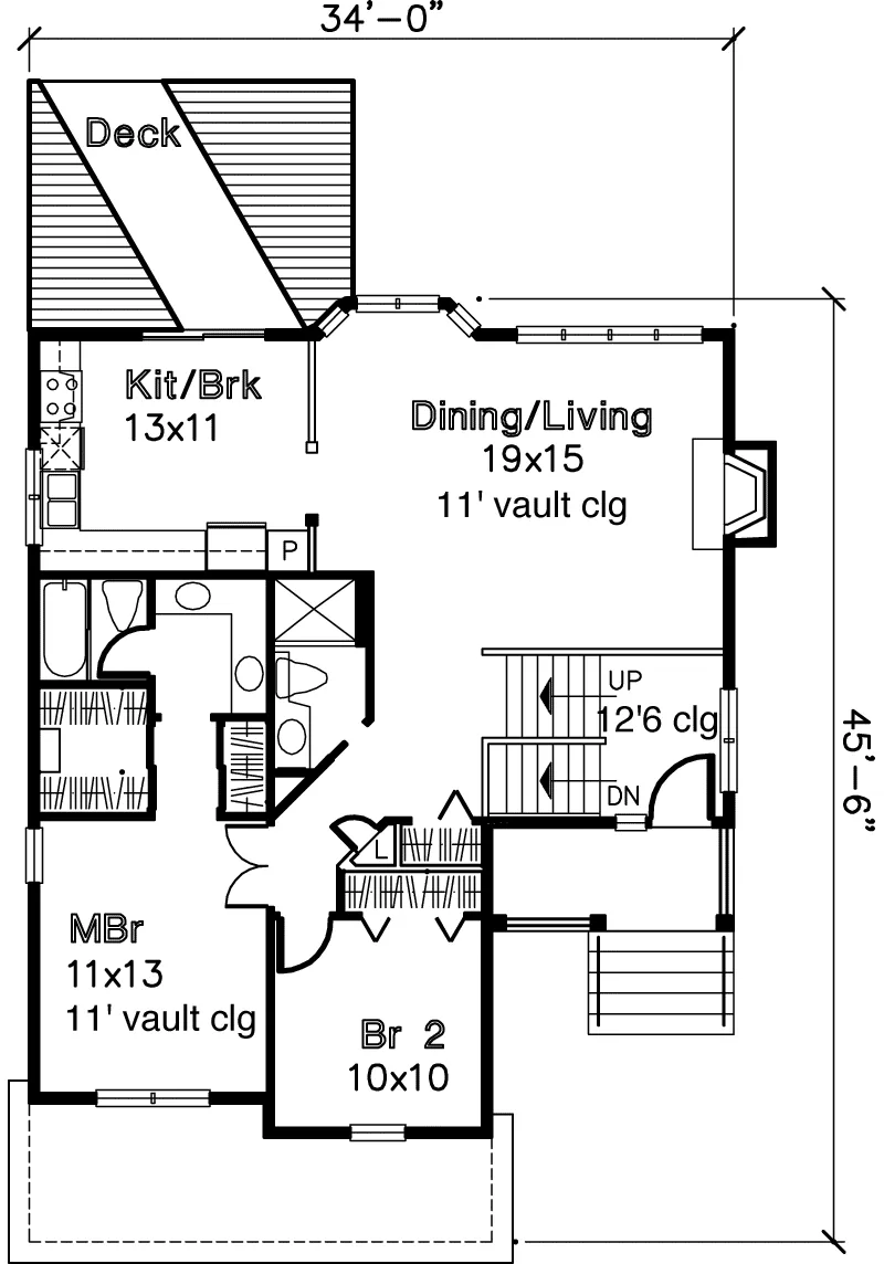 Southern House Plan First Floor - Whaley Place Narrow Lot Home 072D-0608 - Shop House Plans and More