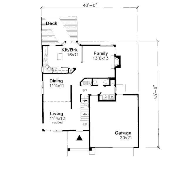 Bungalow House Plan First Floor - Theodora Neoclassical Home 072D-0612 - Shop House Plans and More