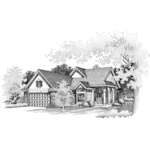 Country House Plan Front of Home - Doe Creek Southern Ranch Home 072D-0639 - Search House Plans and More