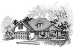 Modern House Plan Front of Home - Belews Creek Rustic Home 072D-0643 - Search House Plans and More