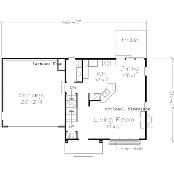 Plantation House Plan First Floor - Sunset Grove Colonial Home 072D-0657 - Shop House Plans and More