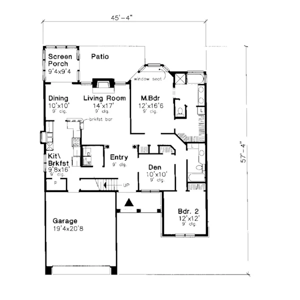 Country House Plan First Floor - Walter Country French Home 072D-0662 - Shop House Plans and More