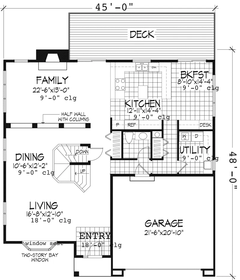 Luxury House Plan First Floor - Glen Woods Luxury Home 072D-0677 - Search House Plans and More