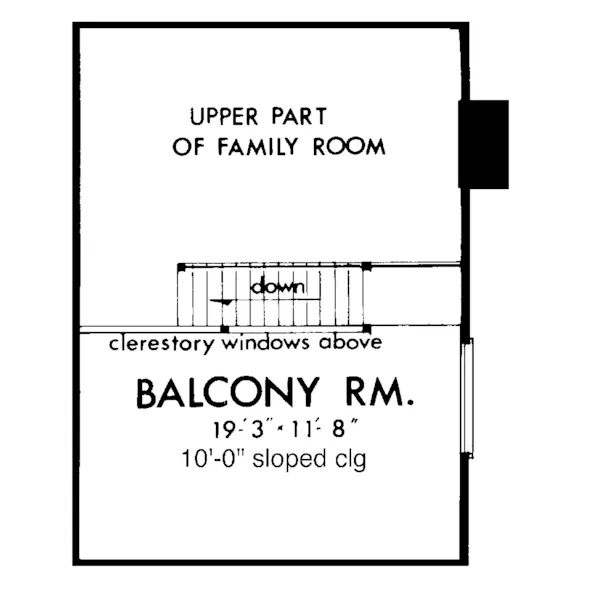 Contemporary House Plan Second Floor - Lydia Hollow Modern Home 072D-0726 - Shop House Plans and More