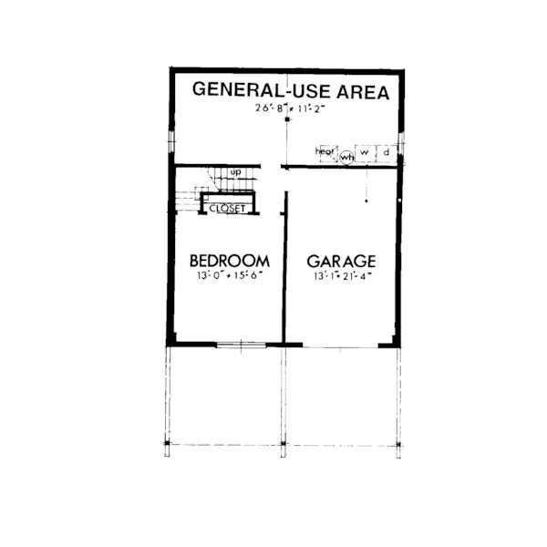 Traditional House Plan Lower Level Floor - Flowerfield Lake Home 072D-0748 - Search House Plans and More