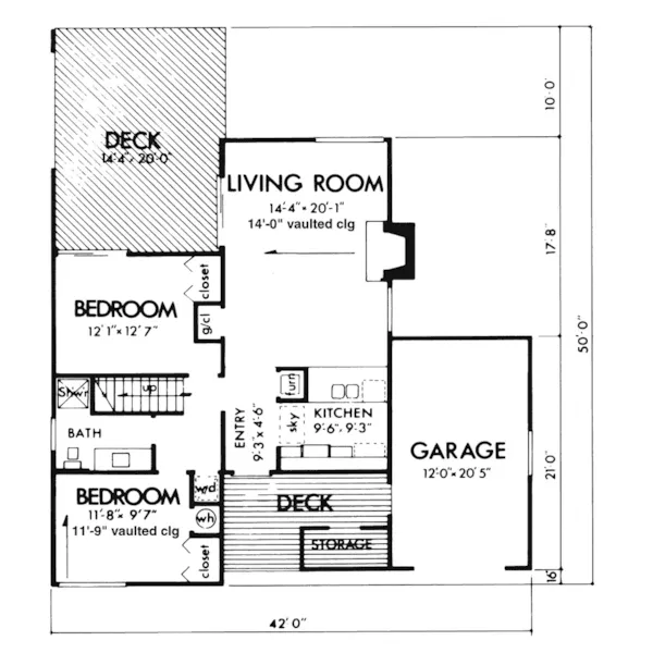 Country House Plan First Floor - Frostview Mountain Home 072D-0764 - Search House Plans and More