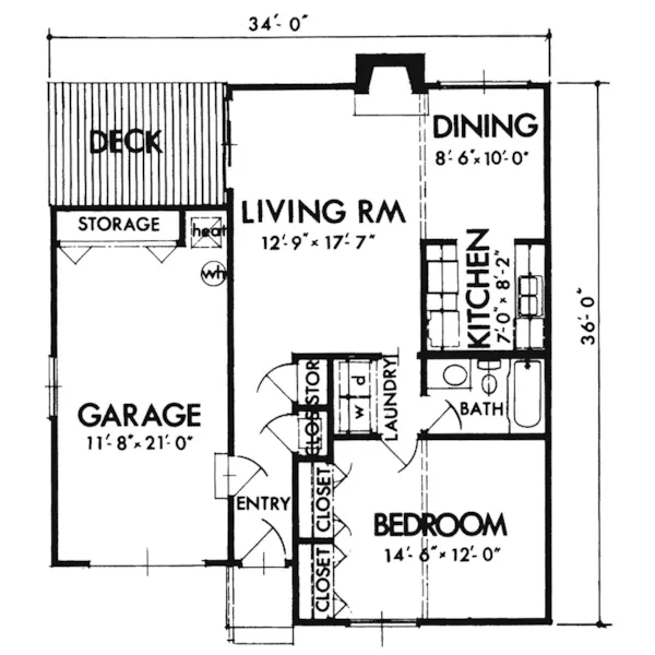 Modern House Plan First Floor - Manderly Contemporary Home 072D-0767 - Shop House Plans and More