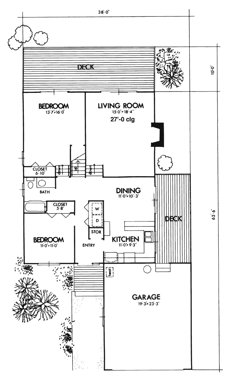 Southern House Plan First Floor - Swingley Ridge Colonial Home 072D-0769 - Shop House Plans and More