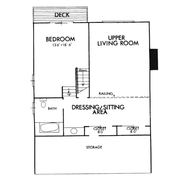 Modern House Plan Second Floor - Swingley Ridge Colonial Home 072D-0769 - Shop House Plans and More