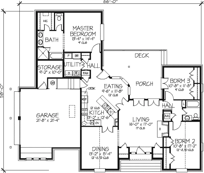 Southern House Plan First Floor - Pettys Hill European Home 072D-0776 - Shop House Plans and More