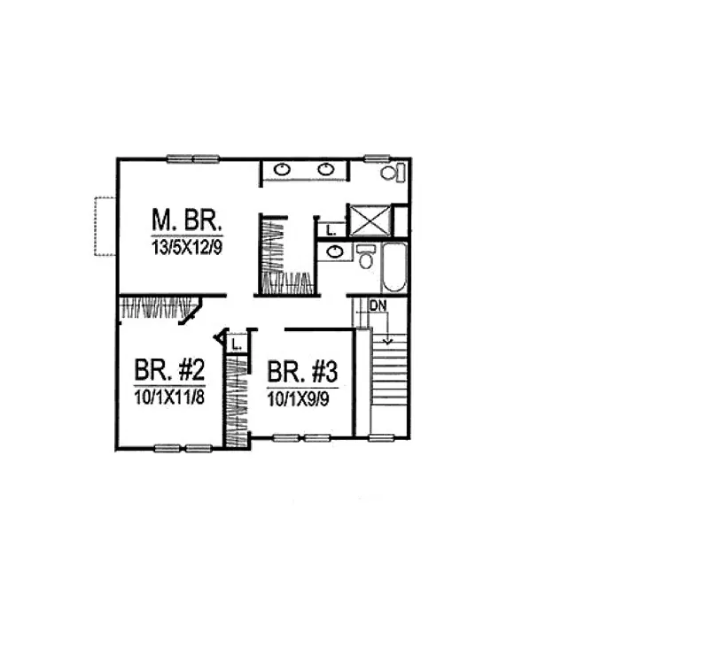 Country House Plan Second Floor - Farm Country Southern Home 072D-0780 - Search House Plans and More
