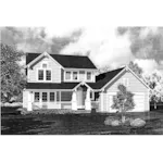 Traditional House Plan Front of Home - Farm Country Southern Home 072D-0780 - Search House Plans and More