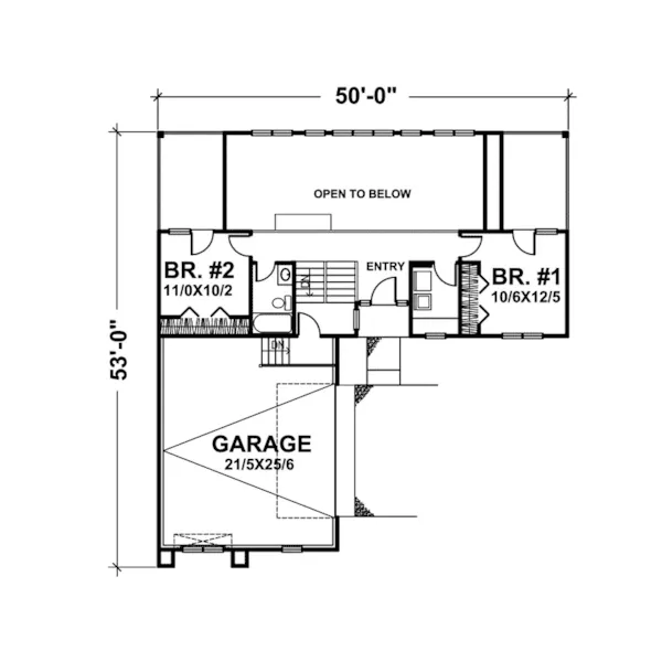 Lake House Plan First Floor - Corrida Waterfront Home 072D-0785 - Search House Plans and More