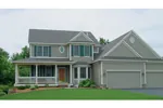 Traditional House Plan Front of Home - Tapawingo Country Home 072D-0786 - Shop House Plans and More
