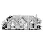 Luxury House Plan Front of Home - Riverbend Estate Luxury Home 072D-0805 - Shop House Plans and More