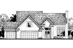 Country House Plan Front of Home - Eppington Traditional Home 072D-0808 - Search House Plans and More