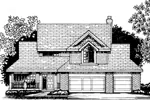 Bungalow House Plan Front of Home - Dickson Valley Neoclassical Home 072D-0814 - Search House Plans and More