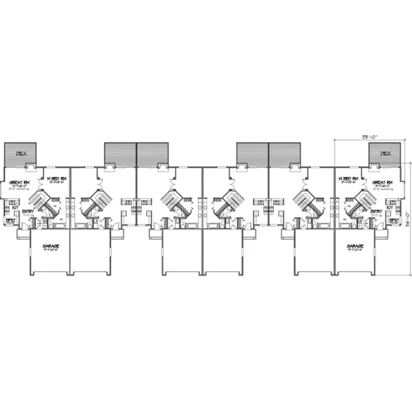 Shingle House Plan First Floor - Conner Spring Classic  072D-0816 - Search House Plans and More