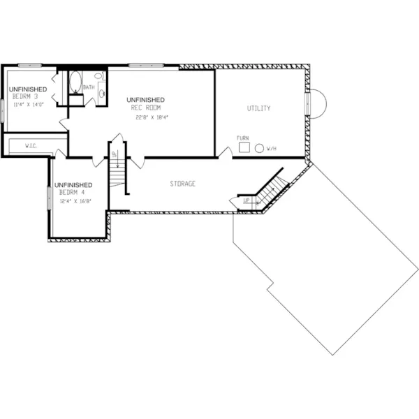 Colonial House Plan Second Floor - Ross Hill Country Home 072D-0847 - Shop House Plans and More