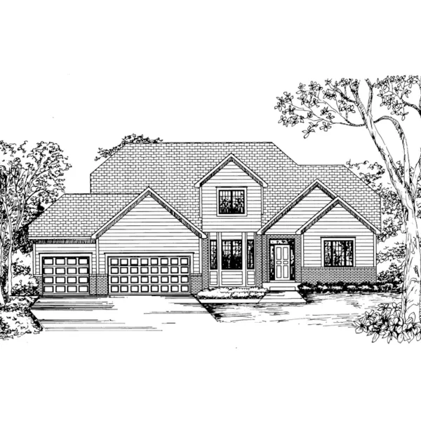 Country House Plan Front of Home - Frederica Hill Southern Home 072D-0848 - Search House Plans and More