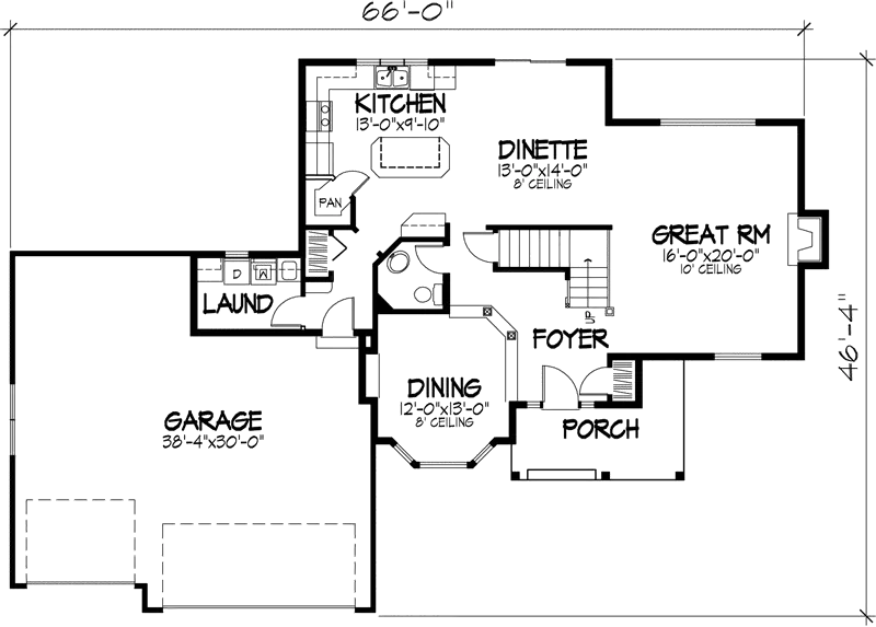 Country House Plan First Floor - Marika Neoclassical Home 072D-0855 - Shop House Plans and More