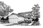 Southern House Plan Front of Home - Devito Country Home 072D-0865 - Search House Plans and More