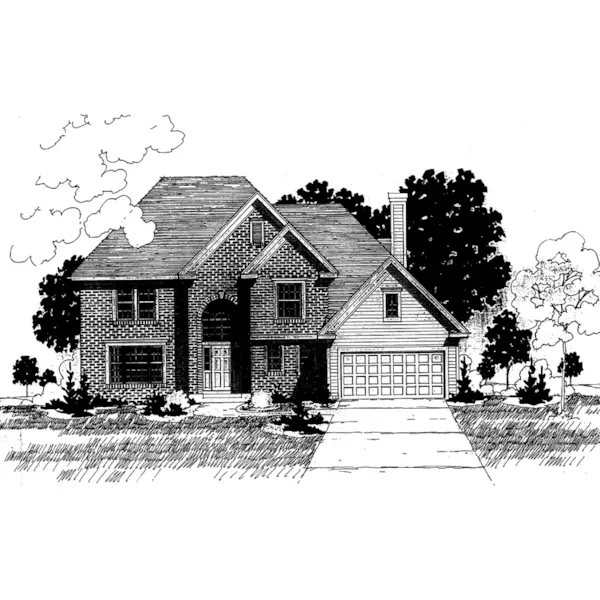 Southern House Plan Front of Home - Kimberlina Traditional Home 072D-0907 - Shop House Plans and More