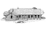 Country House Plan Front of Home - Wellbourne Country Home 072D-0935 - Shop House Plans and More