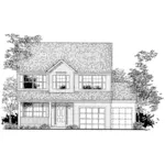 Country House Plan Front of Home - Kerwin Country Home 072D-0939 - Search House Plans and More