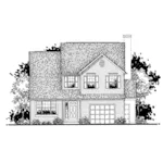 Southern House Plan Front of Home - Grove Creek Southern Home 072D-0940 - Search House Plans and More