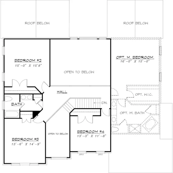 European House Plan Second Floor - Barraux Luxury Home 072D-0941 - Search House Plans and More