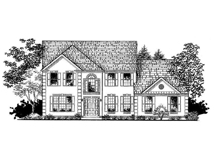 European House Plan Front of Home - Barraux Luxury Home 072D-0941 - Search House Plans and More