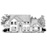 European House Plan Front of Home - Barraux Luxury Home 072D-0941 - Search House Plans and More