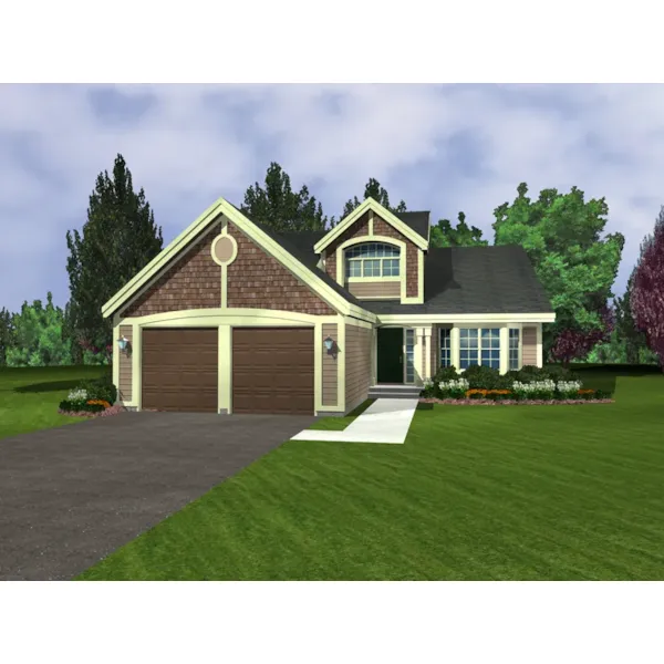 Country House Plan Front of Home - Sawyers Bend Craftsman Home 072D-0946 - Shop House Plans and More