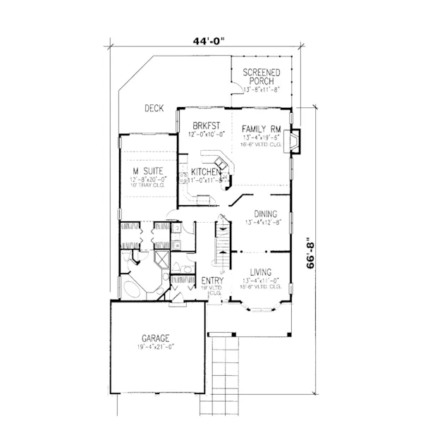 Southern House Plan First Floor - Upton Park Craftsman Home 072D-0948 - Shop House Plans and More