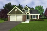 Country House Plan Front of Home - Upton Park Craftsman Home 072D-0948 - Shop House Plans and More