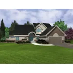 House Plan Front of Home 072D-0953