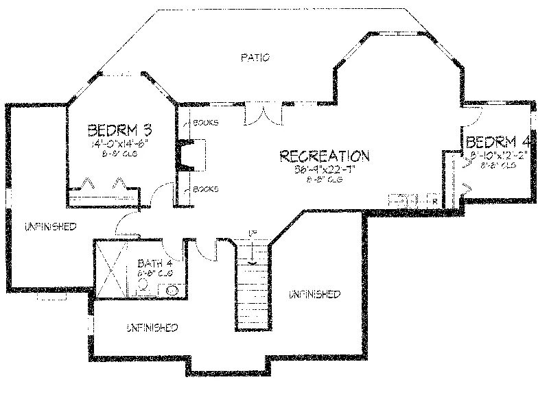 Ranch House Plan Second Floor - Veronica Hill Luxury Home 072D-0959 - Shop House Plans and More