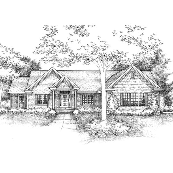 Luxury House Plan Front of Home - Veronica Hill Luxury Home 072D-0959 - Shop House Plans and More