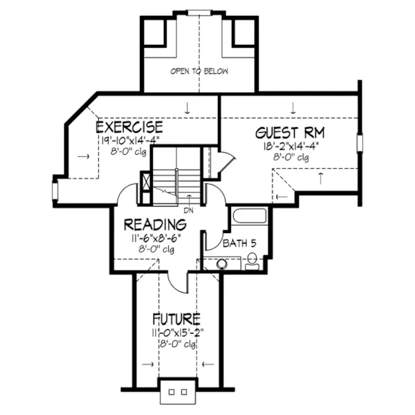 Traditional House Plan Third Floor - Chuppuis Victorian Home 072D-0992 - Search House Plans and More