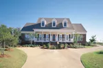 European House Plan Front of Home - Fourchon Country Home 072D-0994 - Search House Plans and More