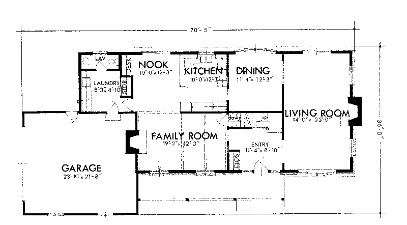 Country House Plan First Floor - Mallory Hill Country Home 072D-1011 - Shop House Plans and More