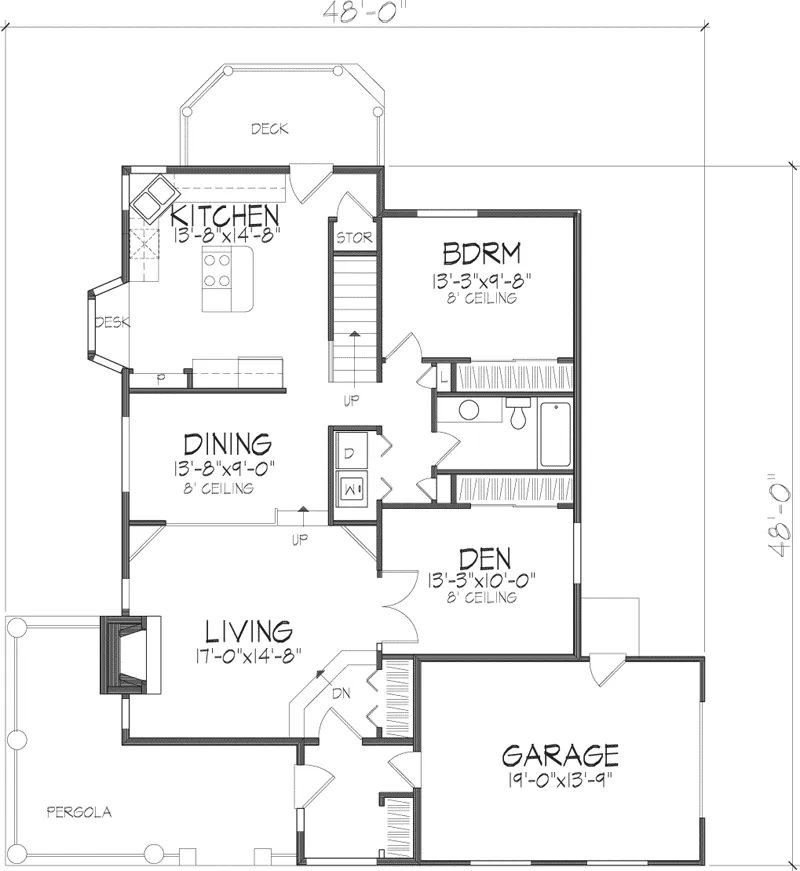 Farmhouse Plan First Floor - Camellia Farm Country Home 072D-1024 - Search House Plans and More