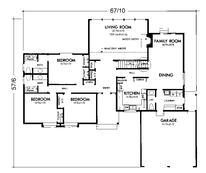 Country House Plan First Floor - Devereaux Mill Country Home 072D-1048 - Search House Plans and More