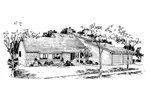 Country House Plan Front of Home - Devereaux Mill Country Home 072D-1048 - Search House Plans and More