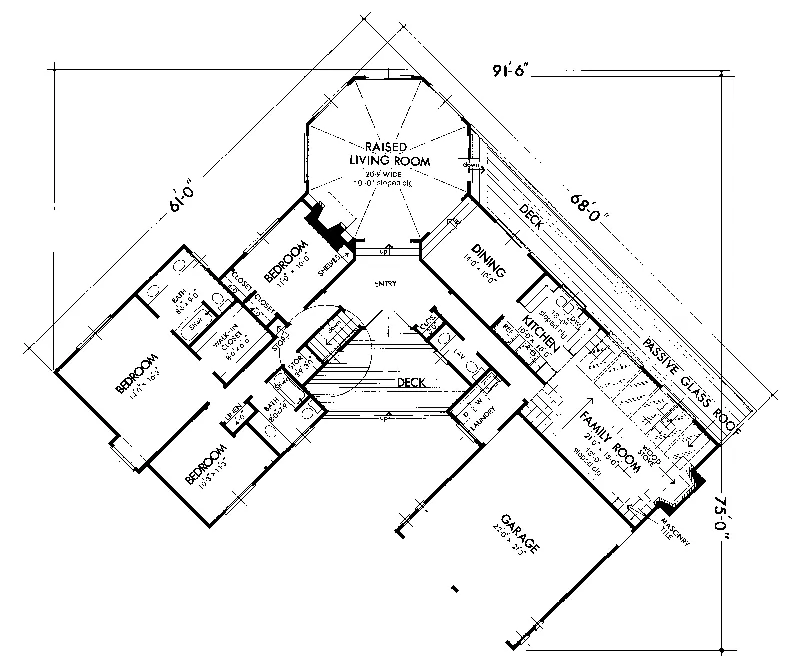 Traditional House Plan First Floor - Jackson Mill Country Home 072D-1050 - Search House Plans and More