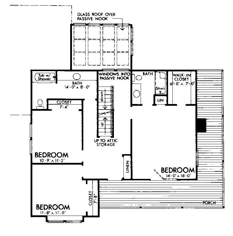 Victorian House Plan Second Floor - Althea Victorian Home 072D-1052 - Search House Plans and More